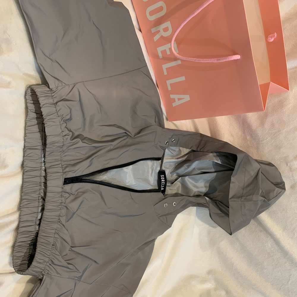 Sorella  reflective gray jacket